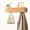 Oak-4 Hooks, variant on Wall Mounted Coat Rack with Shelf Modern Coat Rack Wall Mount with Storage Entryway Shelf with 4 Hidden Metal Hooks for Living Room Bathroom Kitchen Bedroom