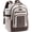 Off White-khaki-light Brown, variant on Laptop Backpack for Women with Large Cup Holder,15.6 Inch Work Computer Bag with Chest Buckle Back Pad Shoulder Buckle, Waterproof Business Backpack College Teacher Bag