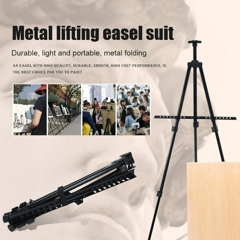 Adjustable Folding Tripod Display Easel Stand Drawing Board Poster