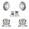 thumbnail image 1 of Transit Auto Rear Disc Brake Caliper Coated Rotors and Ceramic Pads Kit for Car Hyundai Elantra KCG-100233T, 1 of 11