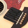 thumbnail image 4 of Almohadilla de Silenciamiento de Guitarra de Silicona Negra, Cubierta de Orificio de Sonido de Guitarra para instrumentos Musicales para práctica, 4 of 7