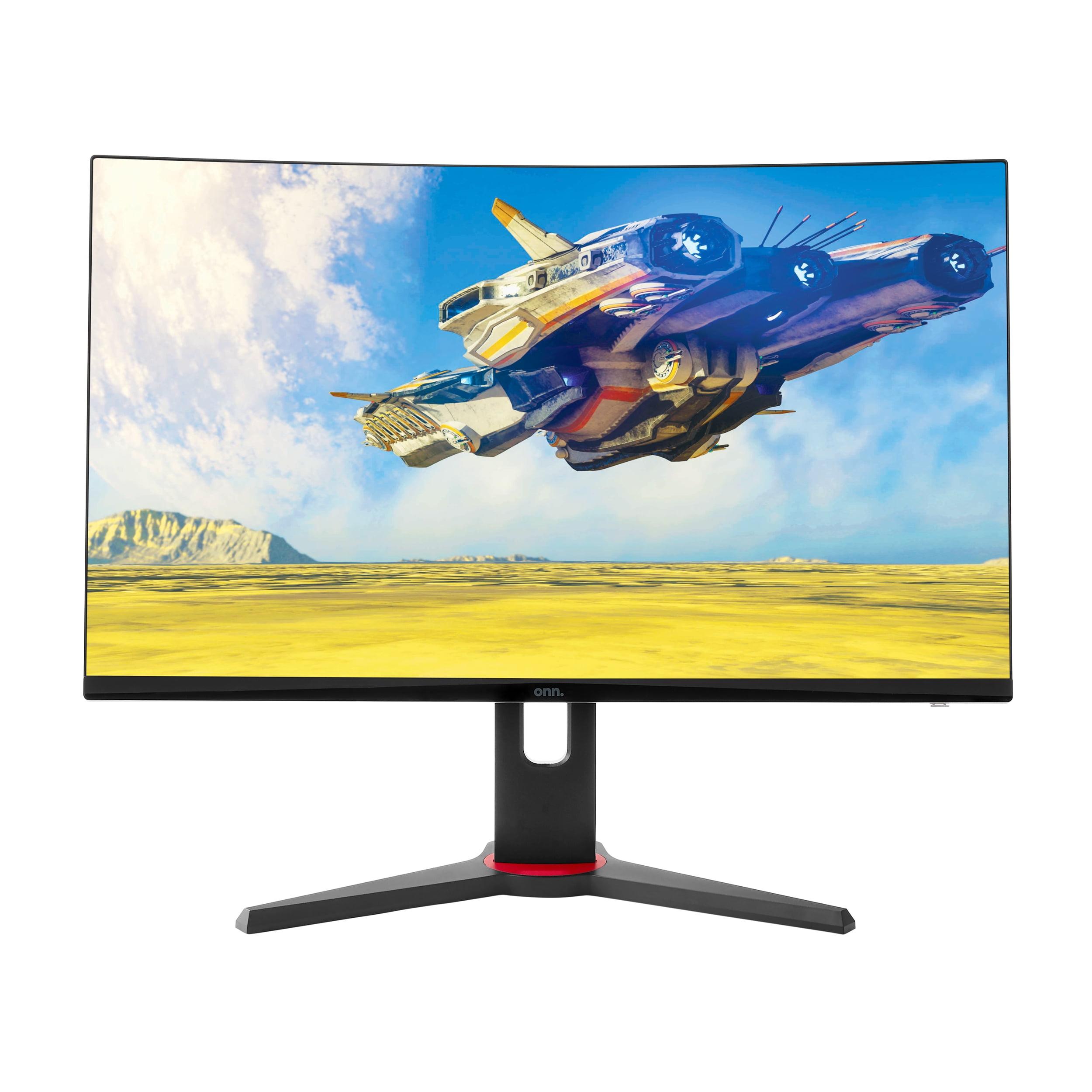 onn. 27" Curved FHD (1920 x 1080) 165hz 1ms Adaptive Sync Gaming Monitor, includes 6ft and 6ft HDMI Cables - Walmart.com