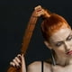 thumbnail image 1 of Cinta para el cabello tipo cordón telefónico, diadema alta para mujer, nueva cinta para el cabello tipo coleta, de cuero, elástica y con anillo elástico., 1 of 4