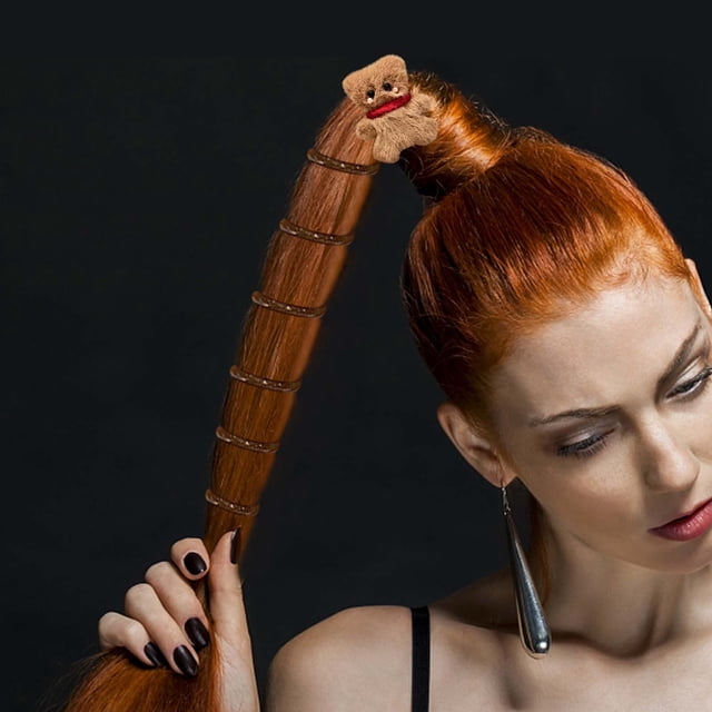 Fiudx Diadema para Teléfono, Elegante Lazo para El Pelo, Cuerda Duradera Elástica, Cuerda de Cuero Resistente Al Agua, Ideal para Crear Peinados y Nadar, Moda para Mujeres y Niñas, Suave Fibra de Pol