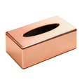thumbnail image 1 of Caja de Pañuelos Perfecl de oro y rosa Servilletero de oro rosa, 1 of 8