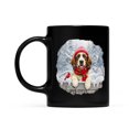 thumbnail image 2 of Playful Portuguese Water Dog Welcomes Winter Snowy Day with Cardinal Bird Mug PWD Portie Fishing Dog Lover Coffee Tea Cup - 2017, 2 of 4