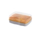 thumbnail image 2 of Porta jabones de doble compartimento, Jabonera con tapa, Bandeja de drenaje con tapa sellante, 16 x 11.5 x 7 cm, para baño, ducha, viajes, camping., 2 of 6