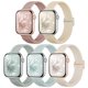 thumbnail image 1 of Pulseras de reloj Osochic, delgadas, trenzadas, de nailon elástico, paquete de 5 unidades, 40-49 mm, 1 of 7