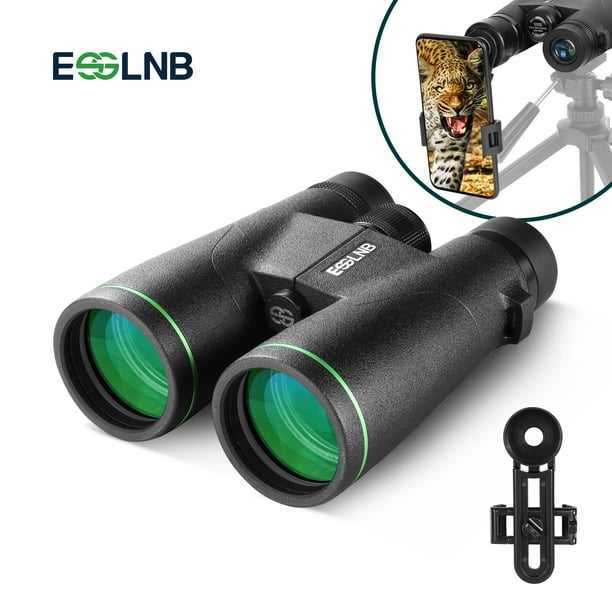 ESSLNB 10X Waterproof Binocular 50mm Aperture with Phone Adapter