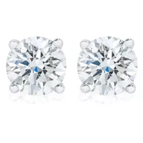 Diamond Stud Earrings 1 Carat Total Weight E F VS2 CERTIFIED Lab Grown Diamonds
