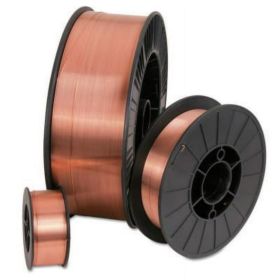 ER70S-6 MIG Premium Welding Wire, Carbon Steel, 0.023 in, 12 lb Spool - 12 LB (900-70S6023X12S)