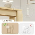 thumbnail image 6 of 71 Long Console Table, Wood Farmhouse Entryway Table for Living Room,Narrow Sofa Table for Front Door,Entry, Hallway,Natural, 6 of 11