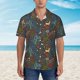thumbnail image 2 of Balery Deers In The Forest 1 Camisas hawaianas de manga corta para hombre, camisas playeras de corte holgado, camisas de vacaciones con botones,XX-Large, 2 of 7