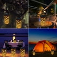 thumbnail image 6 of Solar Lanterns, Outdoor Hanging Lantern Lights with Hollowed-Out Metal Design, LED Decorative Garden Light for Patio, Weather-Resistant & Energy-Efficient Solar Powered Lanterns, 6 of 7