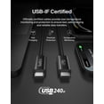 thumbnail image 4 of Cable USB C a USB C, 2 m, Belkin BoostCharge, 240 W, para iPhone, 4 of 9