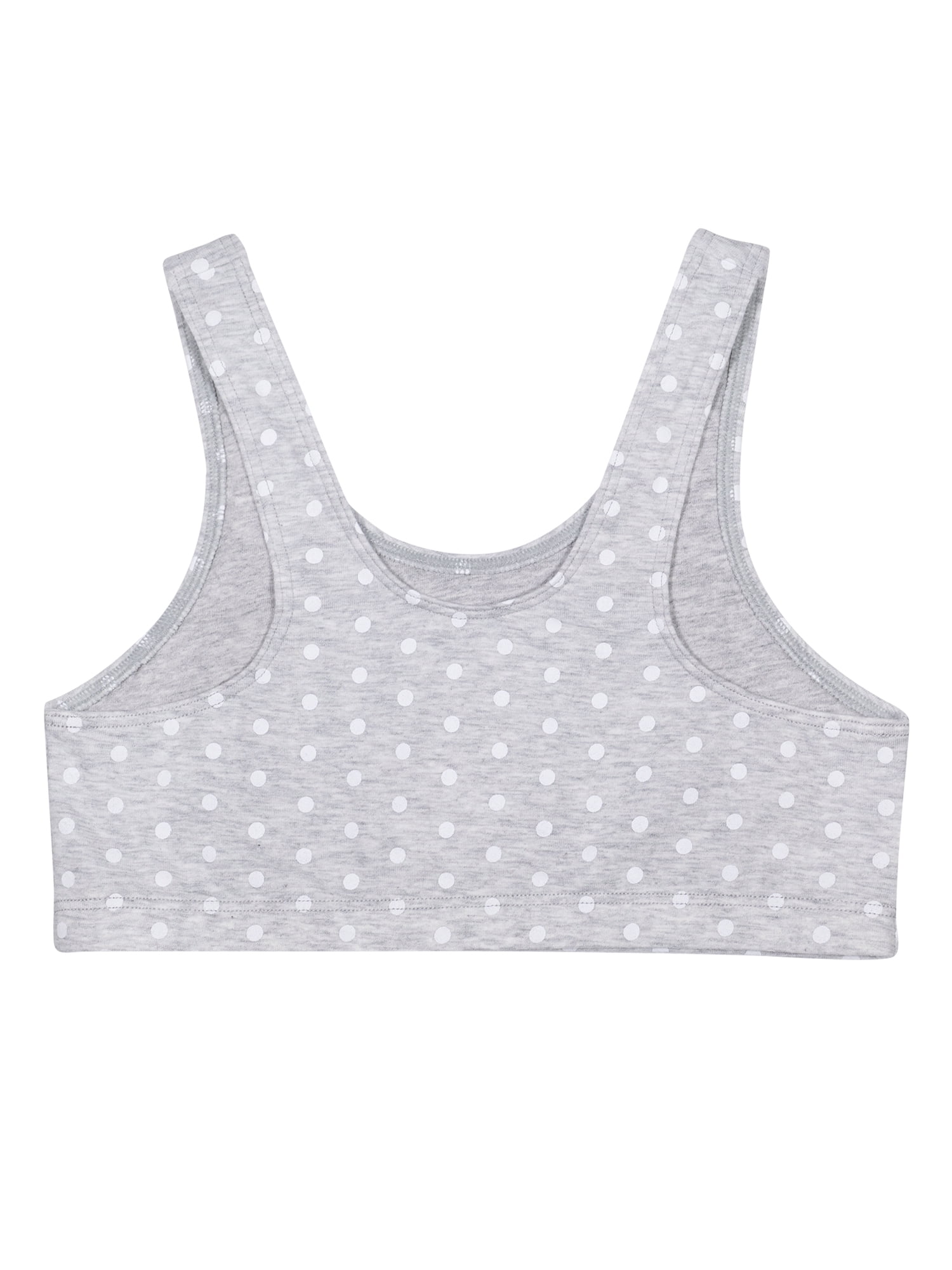 Wonder Nation Girls Cotton Bra, 2-Pack, Sizes S-XXL