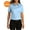 Cloud Blue, variant on LW809 Ladies Short Sleeve SuperPro React Twill Shirt, Wild Berry, L, Womens Button Down Shirts