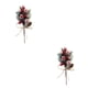 thumbnail image 2 of Matsuzay 2021 nueva rama de pino de nieve falsa de 17CM, decoración de Navidad de plástico, rama de pino de nieve Artificial DIY, novedad de 2021 Type1 NO1 Matsuzay CBP041761, 2 of 6