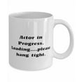 thumbnail image 2 of Actor in Progress. Loading please hang tight. Actor 11oz Mug, Special Actor Gifts, Cup For Coworkers from Friends, Oscars, Academy Awards, Hollywood, 2 of 6