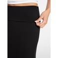 thumbnail image 4 of No Boundaries Foldover Maxi Skirt, Women's & Women's Plus XXS-4X, 4 of 5