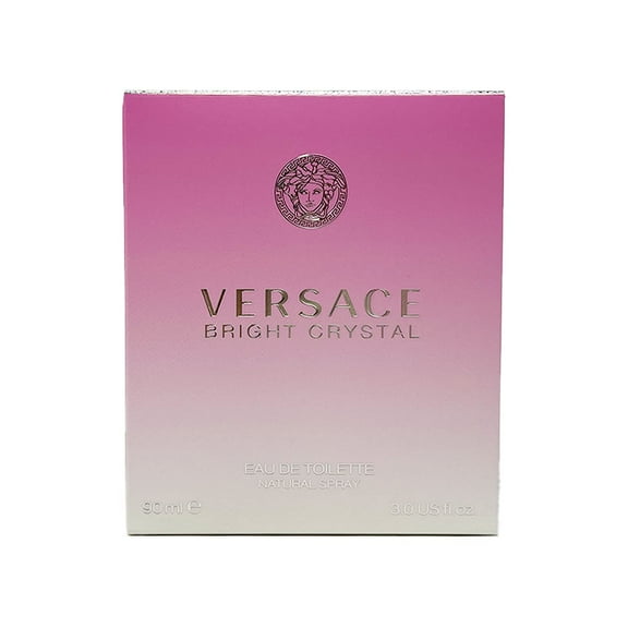 V rsace Bright Crystal Eau De Toilette Spray For Woman. EDT 3 fl oz, 90 ml