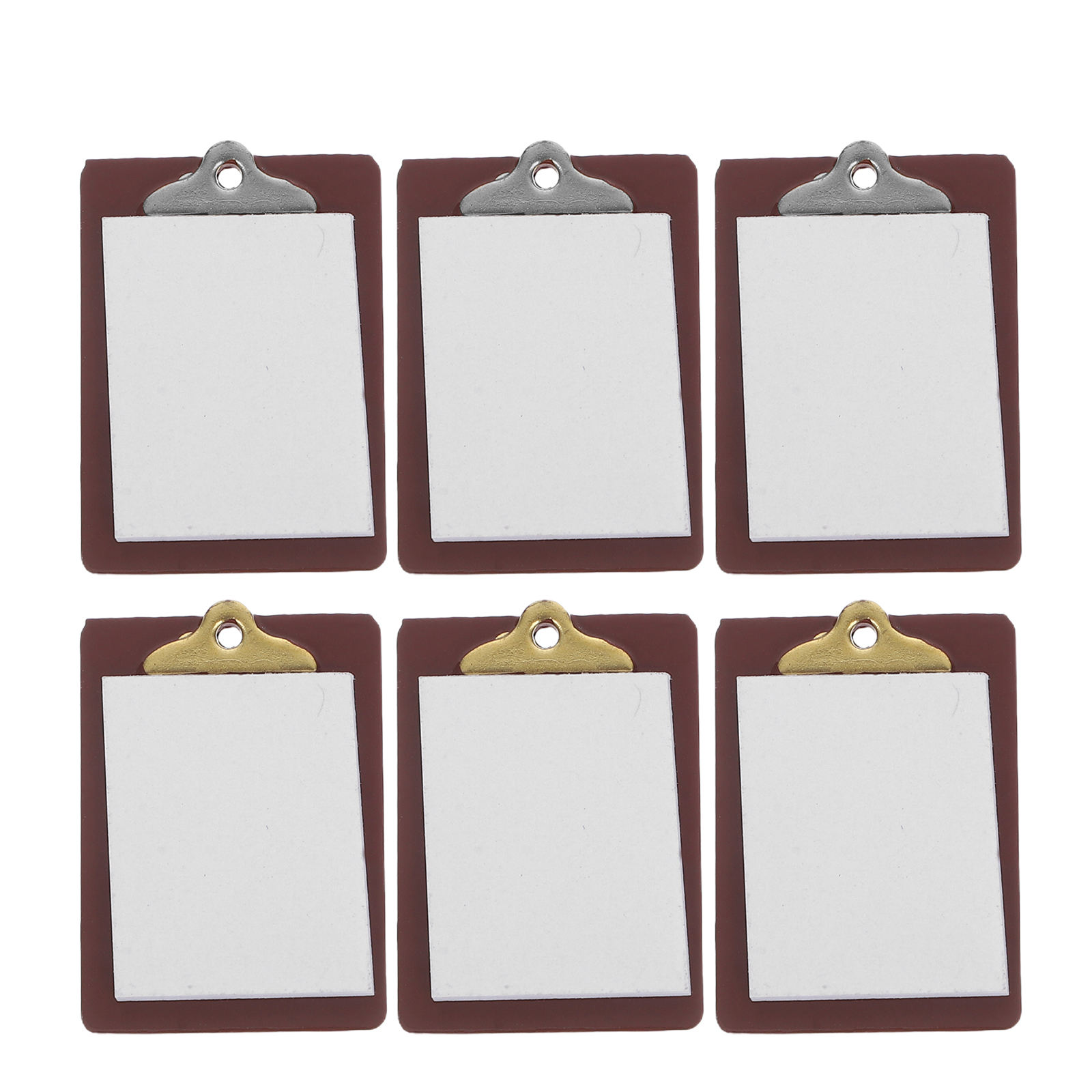 Raindrops 6pcs Mini Clipboard With Assorted Color Writing Board For DIY ...