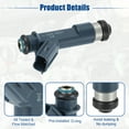 thumbnail image 3 of 6 Pcs Car Fuel Injector Nozzle Replacement for Toyota Tacoma 4.0L Deep Blue, 3 of 7