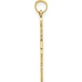 thumbnail image 2 of 10K Solid New Jersey State Pendant Yellow Gold Material Sleek Chic Heirloom An unforgettable keepsake to treasure forever, 2 of 4