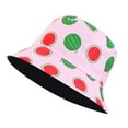 thumbnail image 2 of Only Moment Pink Women's Bowknot Wide Brim Sun Hat cotton Wide Brim Beach Bucket Hat UPF 50+ Fishing Hiking Outdoor Hats One Size, 2 of 3