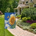 thumbnail image 2 of Birthday Party Garden Flags Outdoor Patio Decoration Flags 28x40in Beautiful Sunflower in The Sky, 2 of 6