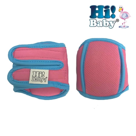 Hi! Baby 1 Baby Knee Pads for Crawling Pink Cushion Knee Pads to Avoid Burns Anti Slip Protective Kneepads for Comfortable and Safe Baby/Toddler (Best Way To Burp A Newborn Baby)