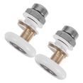 thumbnail image 4 of KAKOWELY Pièces de Porte Coulissante de Douche 2 Pcs Rouleaux de Porte de Douche Roues de Porte en Verre de Salle de Bain Pièce de Rechange Rouleau de Porte Coulissante Lisse Installation Facile, 4 of 4