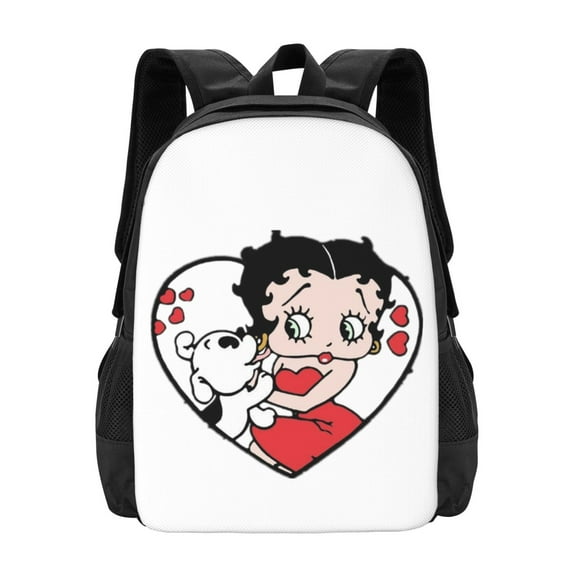 Betty Boop Backpack Travel Daypack Laptop Backpack For Men Women Hiking Travel