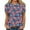 DM38-Blue, variant on IYYVV Western Tops For Women Loose Casual Funny Shirt Crewneck Short Sleeve Tunic Tops Plain Tshirts Loose Flowy Spring Clothes Teen Girls Army Green M