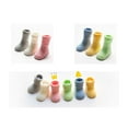 thumbnail image 3 of Neutral Warm Thick Cotton Socks Baby Toddler Socks with Grips Thickened Cotton Small Size Socks Anti Slip 0-1 Years Old, 3 of 8