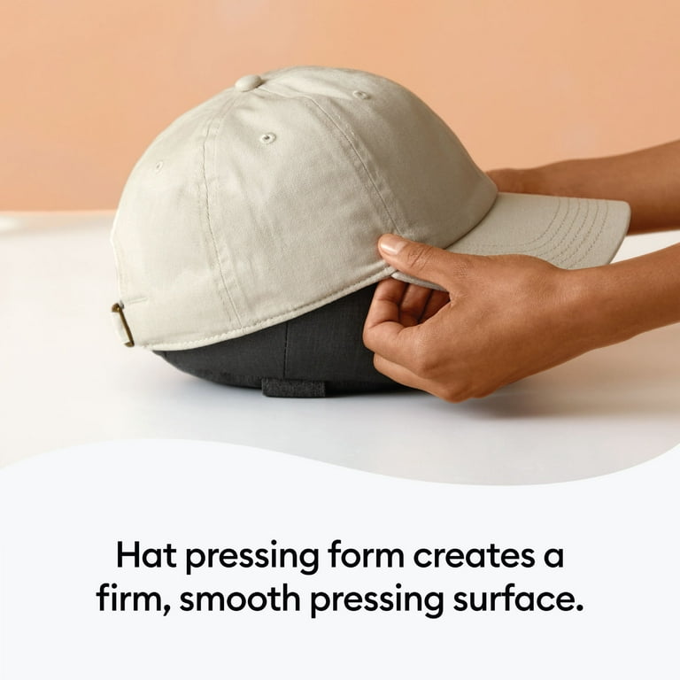How to Heat Press HTV to A Hat With No Attachment