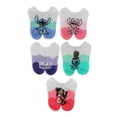 thumbnail image 4 of Disney Women’s Lilo & Stitch No-Show Socks Box Set, 5-Pack, Size 4-10, 4 of 7