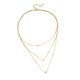thumbnail image 1 of Gargantilla en capas Yinane Collar de moda delicado, 1 of 5