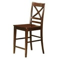 thumbnail image 5 of Quincy X-Back Counter Height Dining Chair with Wooden Seat - Set of 2, 5 of 5