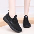 thumbnail image 5 of YOUYEDIAN Sneakers for Women Fashion Platform Breathable Versatile Sport Comfy Sneakers Casual Mesh Soft Outdoor Running Shoes, 5 of 5