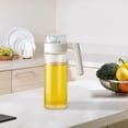 thumbnail image 1 of TIMIFIS A Bottle Oil Container Glass Oil Pot Automatic Opening and Closing Household Oil Pot Large Capacity Soy Oil Filling Bottle Storing Olive Oil Bottles Kitchen Gadgets Kitchen Utensils, 1 of 6