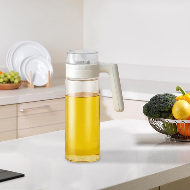 TIMIFIS A Bottle Oil Container Glass Oil Pot Automatic Opening and Closing Household Oil Pot Large Capacity Soy Oil Filling Bottle Storing Olive Oil Bottles Kitchen Gadgets Kitchen Utensils