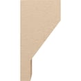 thumbnail image 3 of 12"W x 12"D x 24"H Wide Clemmons Rough Cedar Woodgrain TimberThane Corbel, Primed Tan, 3 of 6