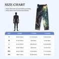 thumbnail image 4 of Balery Enchanted Forest Skull Path Pantalones de pijama para hombre, pijama ultraligero, pantalón de descanso-Small, 4 of 6
