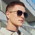 thumbnail image 2 of Retro Polarized Sunglasses Men's Driver Driving Sunglasses Outdoor Fishing Shade (Color : B, Size : Medium), 2 of 4