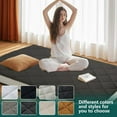 Japanese Floor Mattress, Futon Mattress, Foldable & Portable, Roll Up