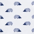 thumbnail image 2 of HALO Sleepsack Swaddle, 100 percent cotton, Navy Hedgehog, Infant Boys, 4-6 Months, 2 of 8