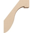 thumbnail image 3 of Ekena Millwork 5"W x 14"D x 18"H Del Monte Rough Cedar Woodgrain TimberThane Knee Brace, Primed, 3 of 6