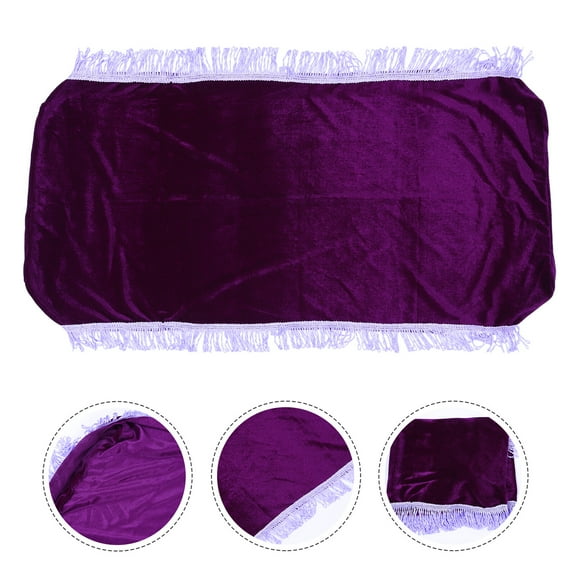 1Pc Electronic Piano Keyboard Cover Dust-proof Cover Fabric Cloth Cover (Purple)