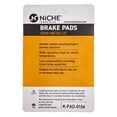 thumbnail image 3 of Niche Front Brake Pad Set for Yamaha YZF R6 Semi-Metallic Motorcycle 2 Pack 519-KPA2376D, 3 of 6